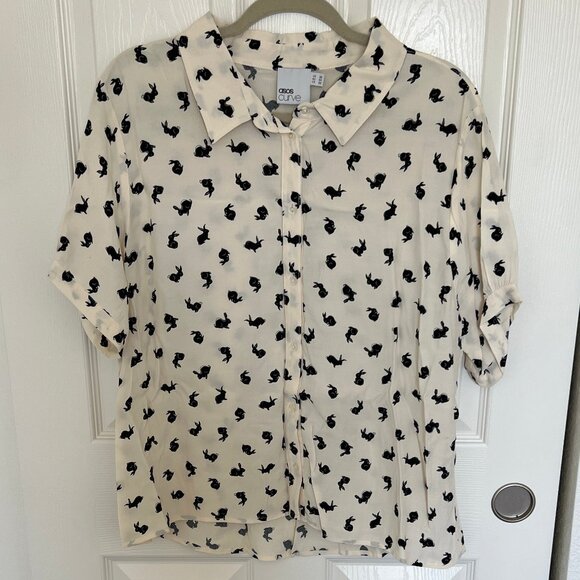 ASOS Curve Bunny Shirt - Picture 1 of 3